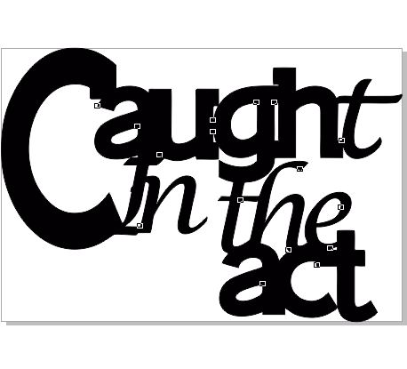CAUGHT IN THE ACT 117 X 80  bulk pack 5